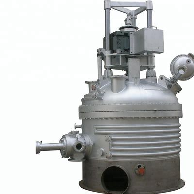 Stainless Steel 304/316 Agitated Nutsche Filter Dryer with 5 gpm Flow Rate and 150 psi Maximum Pressure