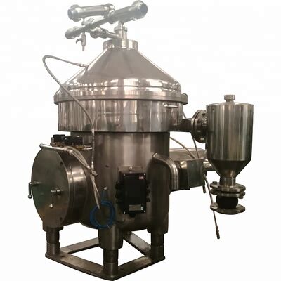 PLC Control Electric Milk Cream Separator DHNZ204 Suitable for Various Milk Types in Cream Separation Processes